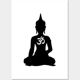 Om Buddha Posters and Art